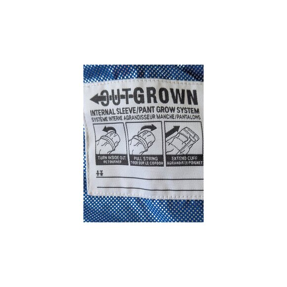 Columbia Youth L Omni-Tech Blue Insulated Snow Pants OUTGROWN Grow System - Picture 9 of 9